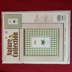 NWOT Nature Collection Cross Stitch kit dragonfly duo